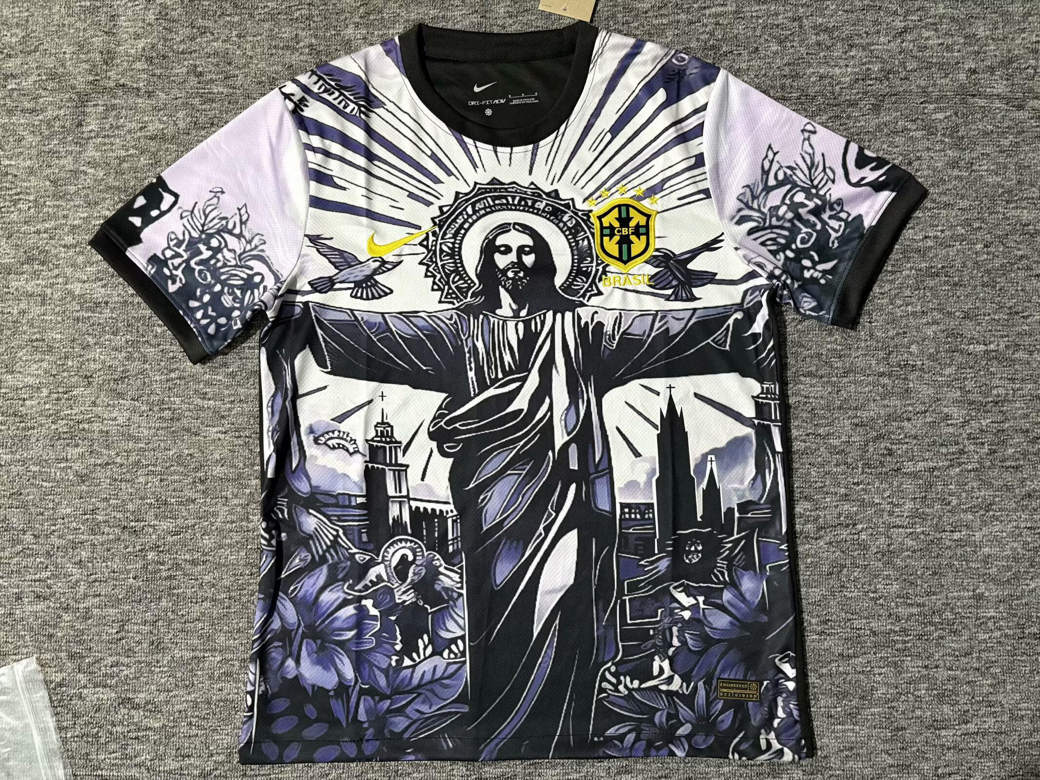 2025/2026 Brazil jesus black Football Shirt 1:1 Thai Quality jersey|football shirt|football kit