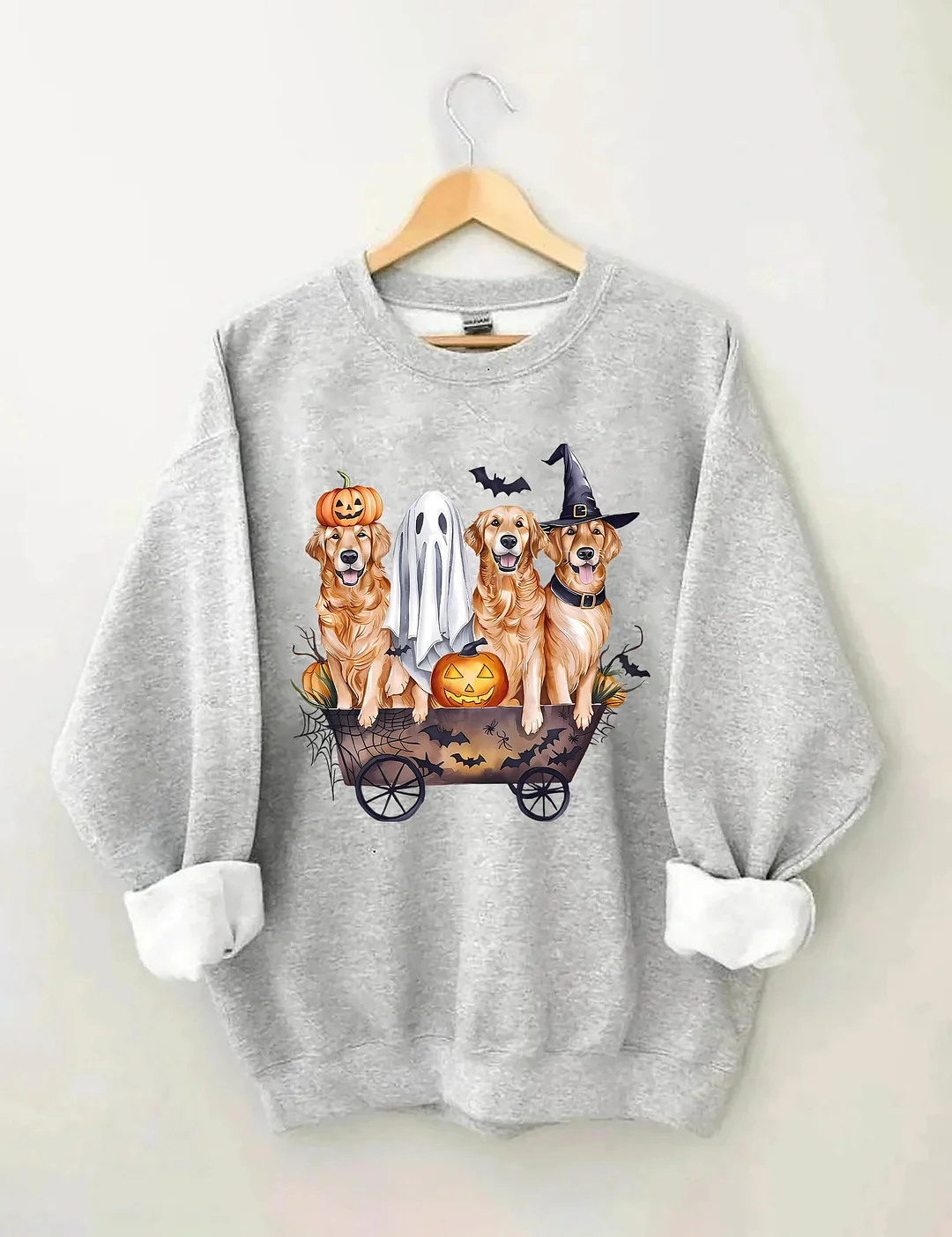 Golden Retriever Halloween Sweatshirt