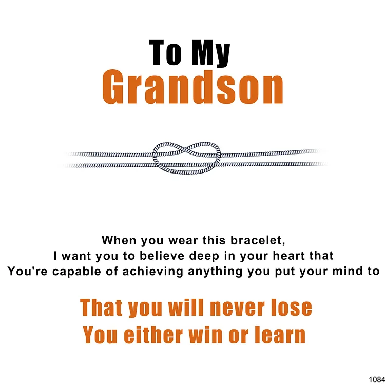 Gift Card - For Grandson That You Will Never Lose You Either Win Or Learn