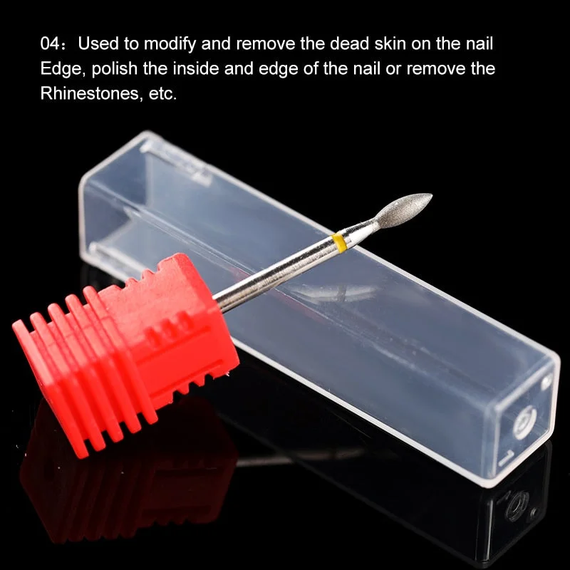 PICT YOU Carbite Head Nail Drill Bits Nail Art Tools Polishing Sanding Gel Nail Polish Nail File for Machine Pedicure Manicure-Nail Inspo