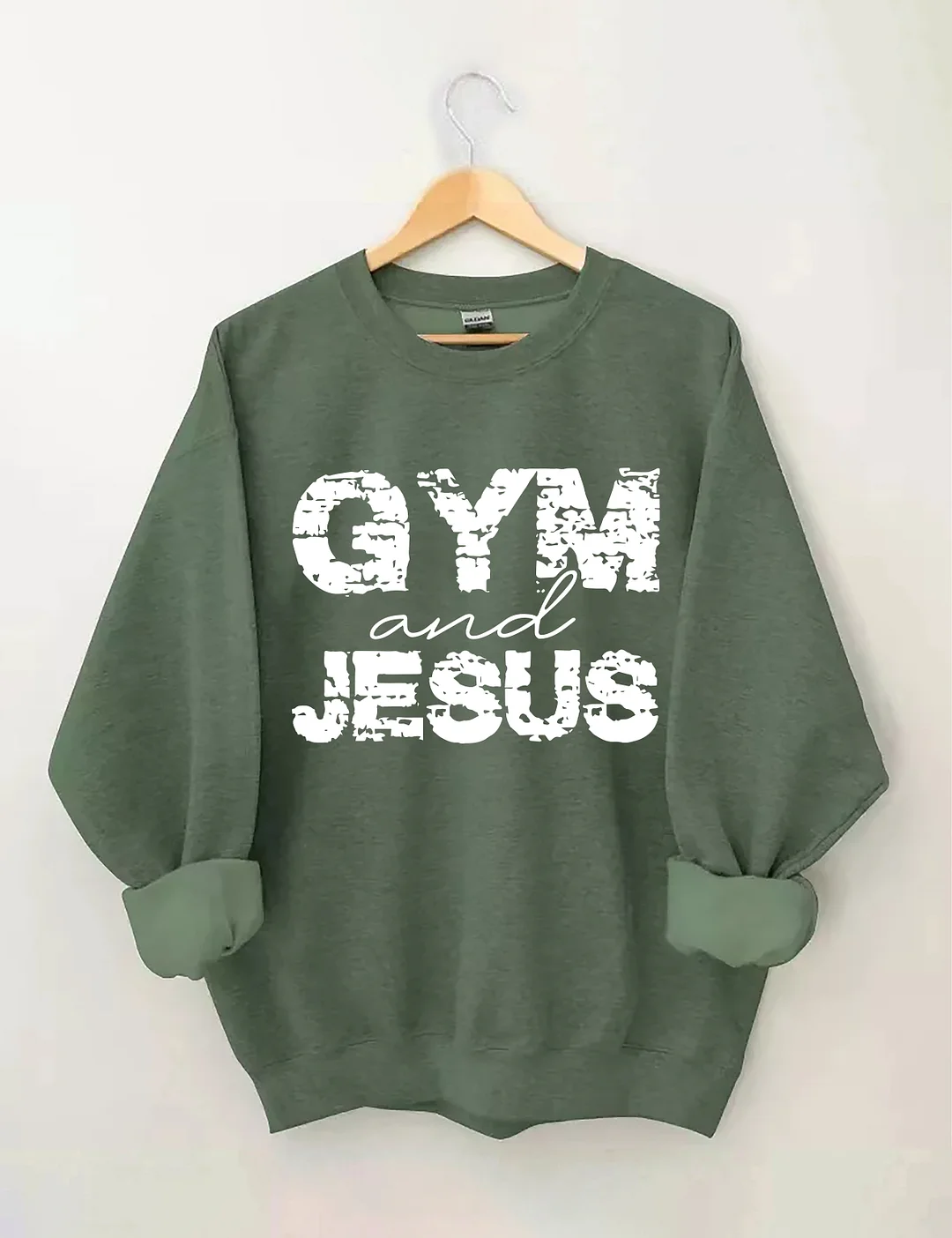 Gym And Jesus Sweatshirt