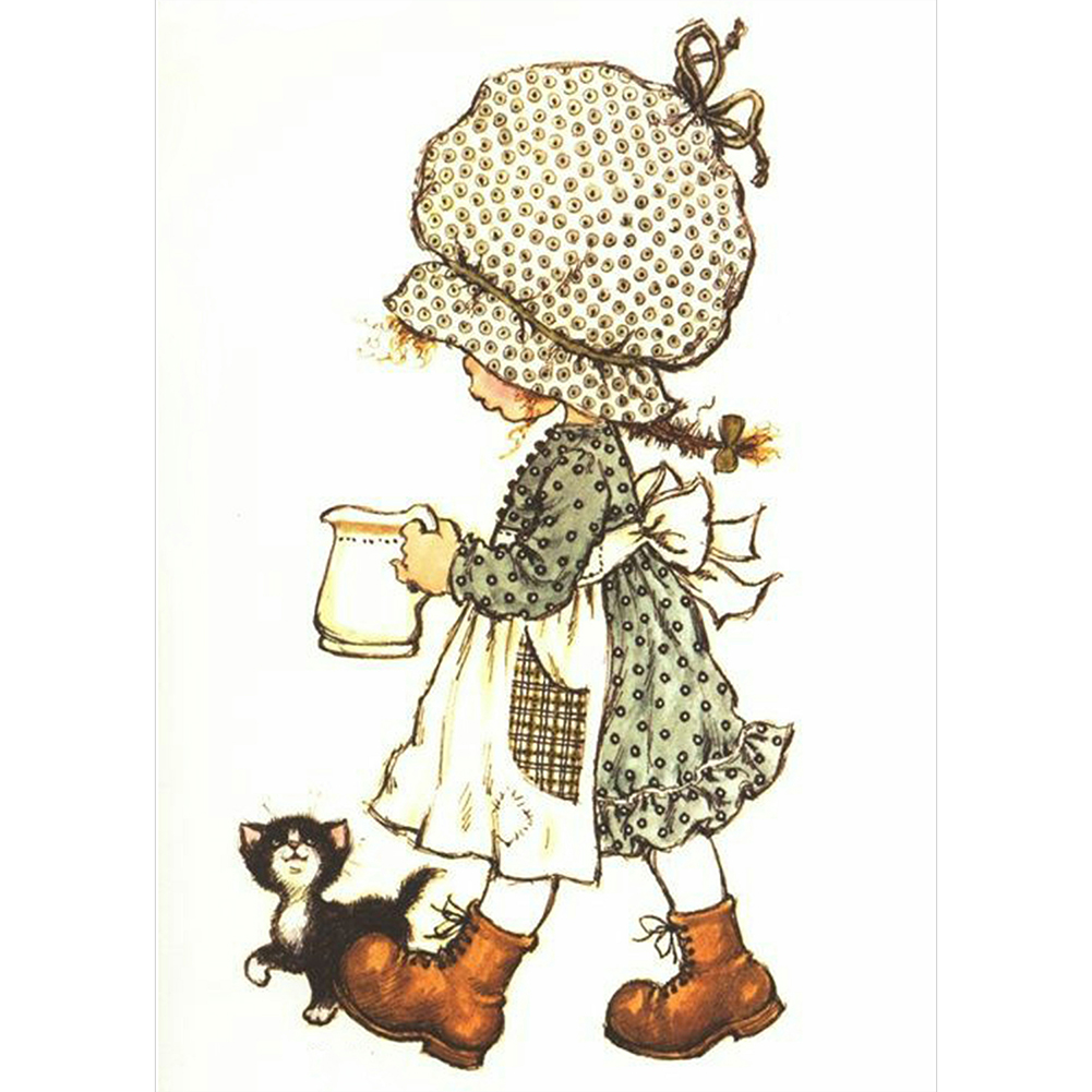

Little Girl - Round Drill Diamond Painting - 30*40CM, 501 Original