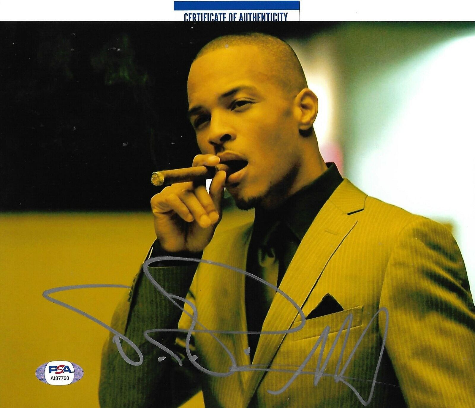 T.I. CLIFFORD HARRIS TI signed autographed TAKERS 8X10 Photo Poster painting w/ COA PSA AI87760