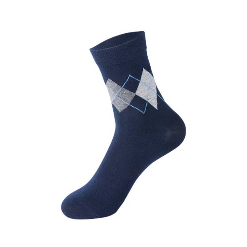 Comstylish Men's Warm Mid Length Socks For Autumn And Winter
