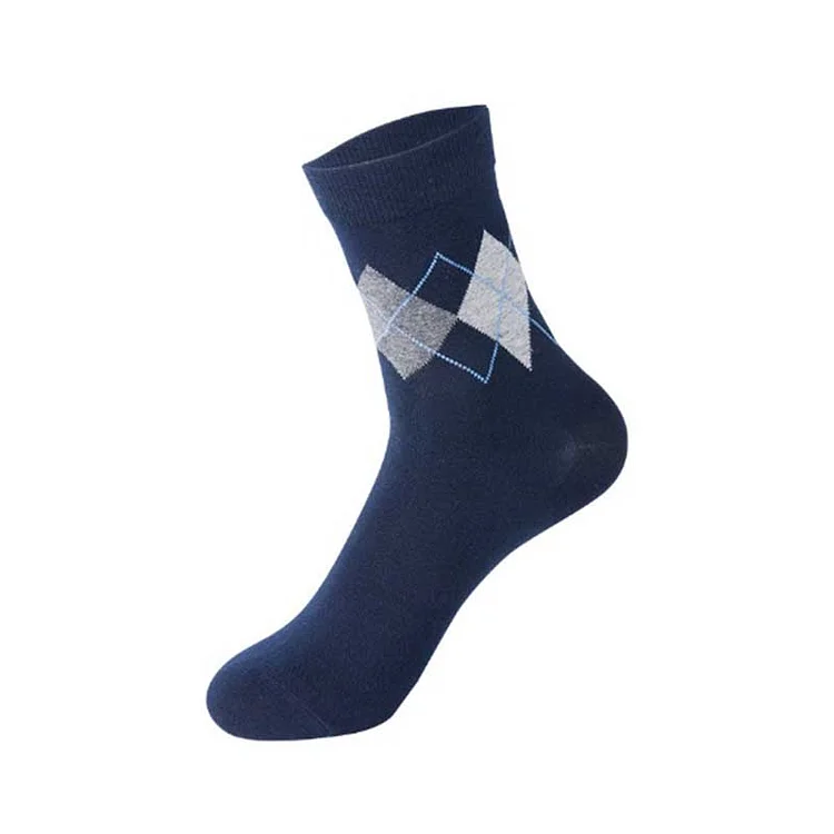 VChics Men's Warm Mid Length Socks For Autumn And Winter