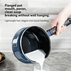 Enameled Milk Pot Baby Food Cooker Infant Frying and Cooking All-in-One Household Soup and Instant Noodle Pot