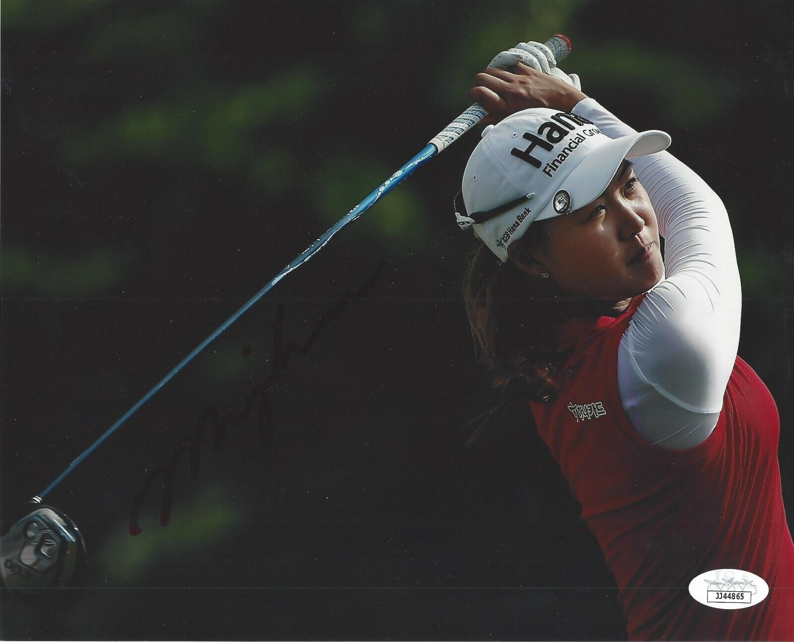 Minjee Lee Signed 8x10 Photo Poster painting JSA COA Autograph LPGA Golfer