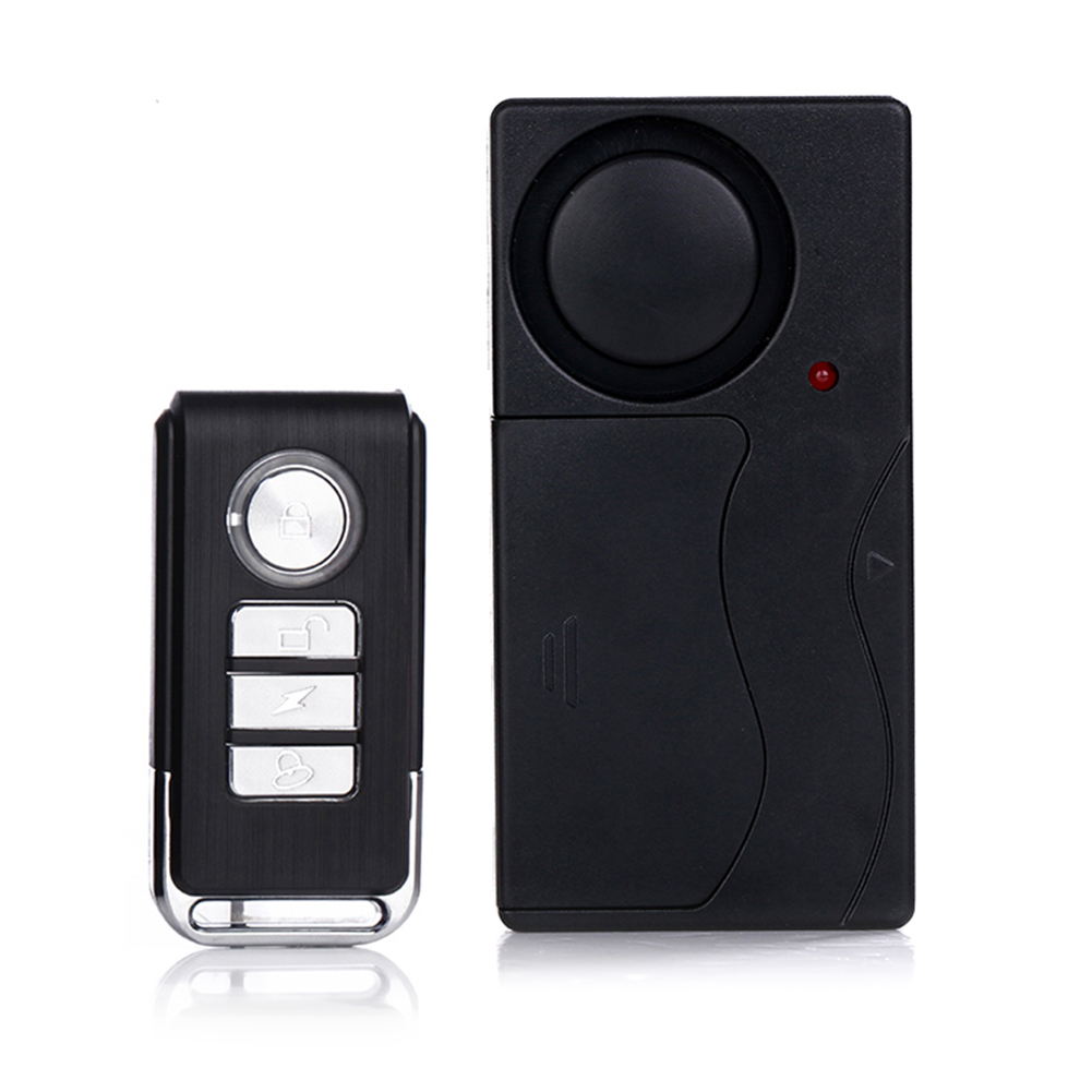 

Wireless Remote Control Bicycle Alarm Motorcycle Vibration Warning Sensor, 501 Original