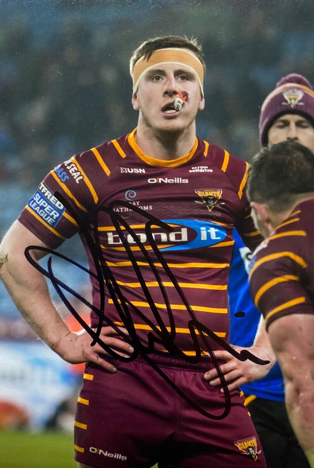 Adam O'Brien Genuine Hand Signed 6X4 Photo Poster painting - Huddersfield Giants