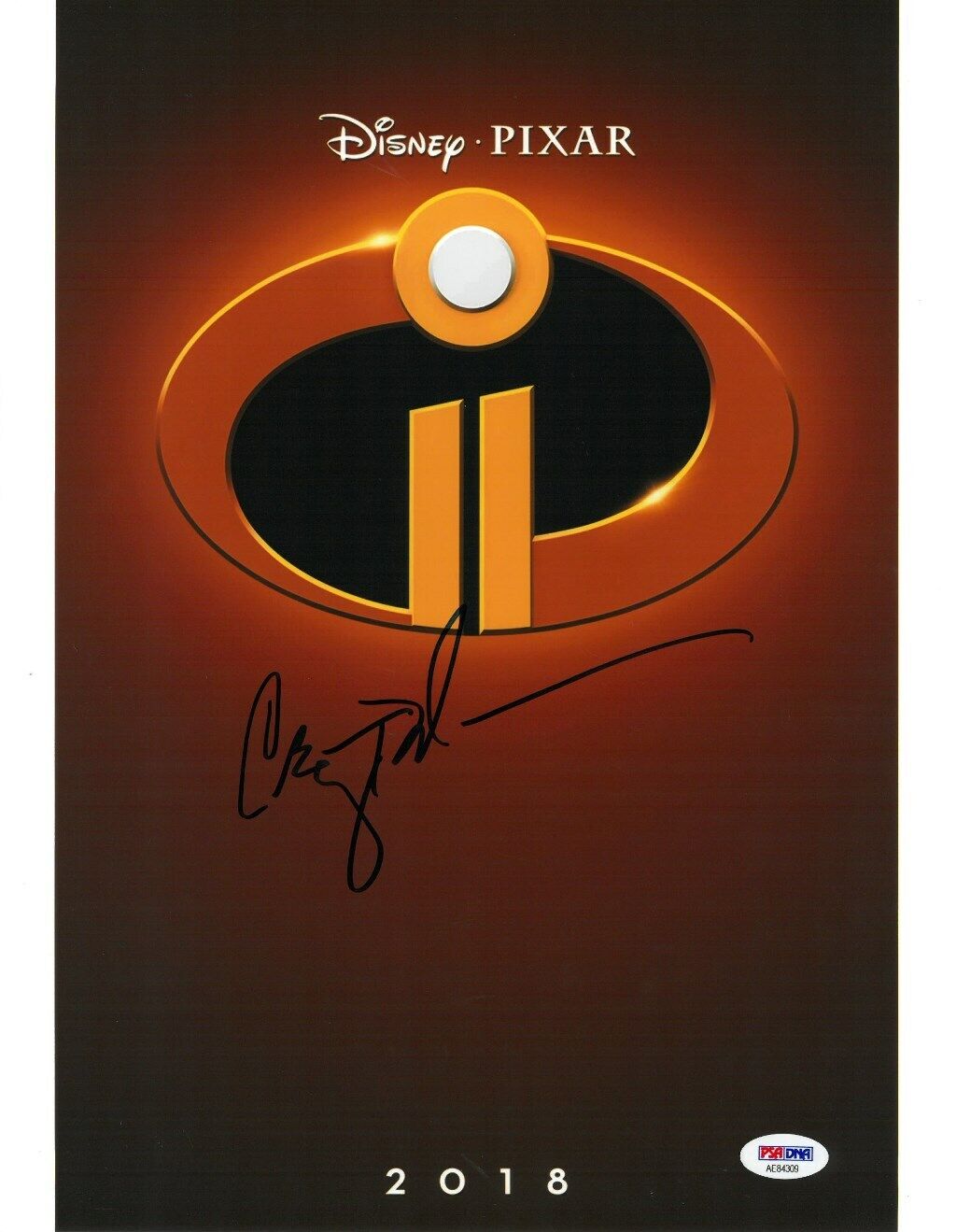 Craig T. Nelson Signed Incredibles 2 Autographed 11x14 Photo Poster painting PSA/DNA #AE84309