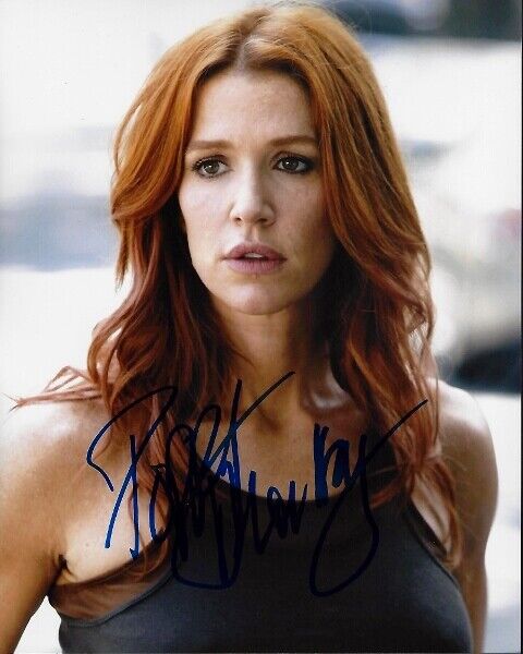 Poppy Montgomery Signed Unforgettable 8x10 inch Photo Poster painting - Without a Trace Actress