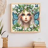 Diamond Painting-DIY Crystal Rhinestone Girl