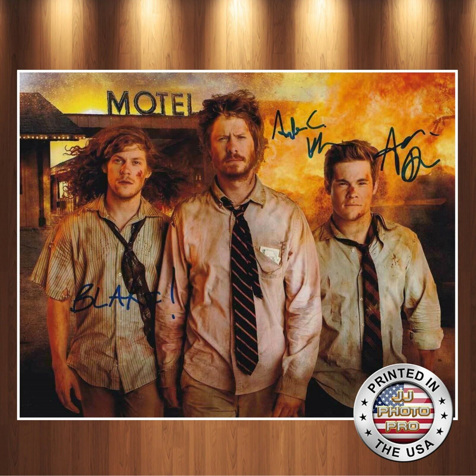 Blake Anderson Adam Devine Autographed Signed 8x10 Photo Poster painting (Workaholics) REPRINT