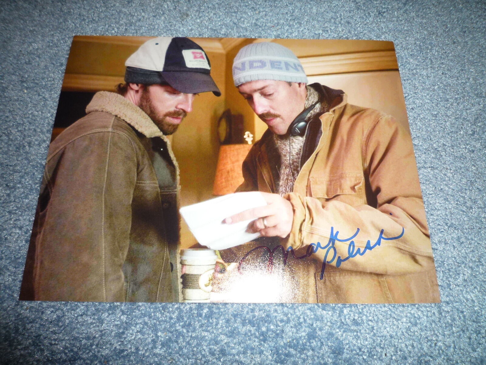 MARK J. POLISH signed autograph In Person 8x10 inch filmmaker POLISH BORTHERS