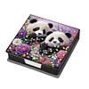 PU 5D Diamond Painting Kit Note Box DIY Diamond Art Notepad Box (Panda)