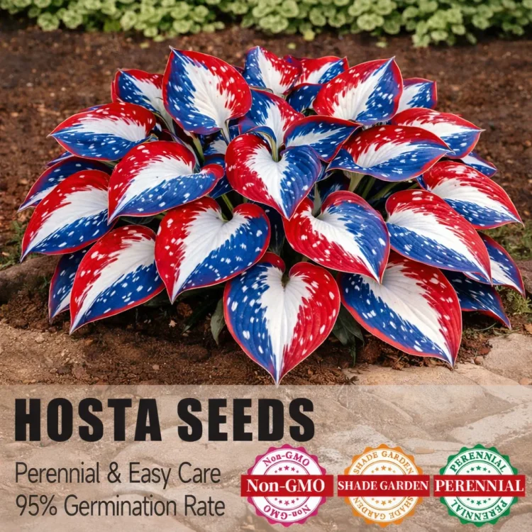 🎉𝐀𝐦𝐞𝐫𝐢𝐜𝐚 𝟐𝟓𝟎𝐭𝐡 𝐀𝐧𝐧𝐢𝐯𝐞𝐫𝐬𝐚𝐫𝐲🌿Rare American Glory Hosta Seeds