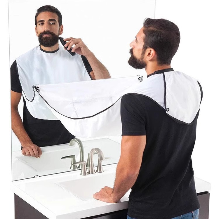 💖$9.99💖 - Give Men a Beard Trimming Bib for Shaving and Cutting for Father's Day