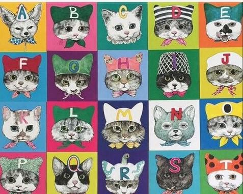 

Cartoon Cats – Paint By Numbers - 40*50CM, 501 Original