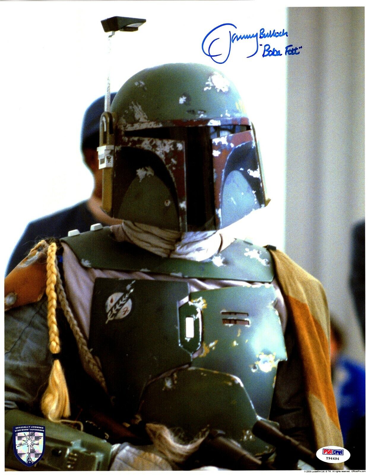 JEREMY BULLOCH Signed STAR WARS Boba Fett