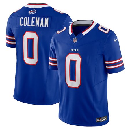 Men's Buffalo Bills Keon Coleman  Royal 2024 NFL Draft Player F.U.S.E. Vapor Untouchable Limited Stitched Football Jersey