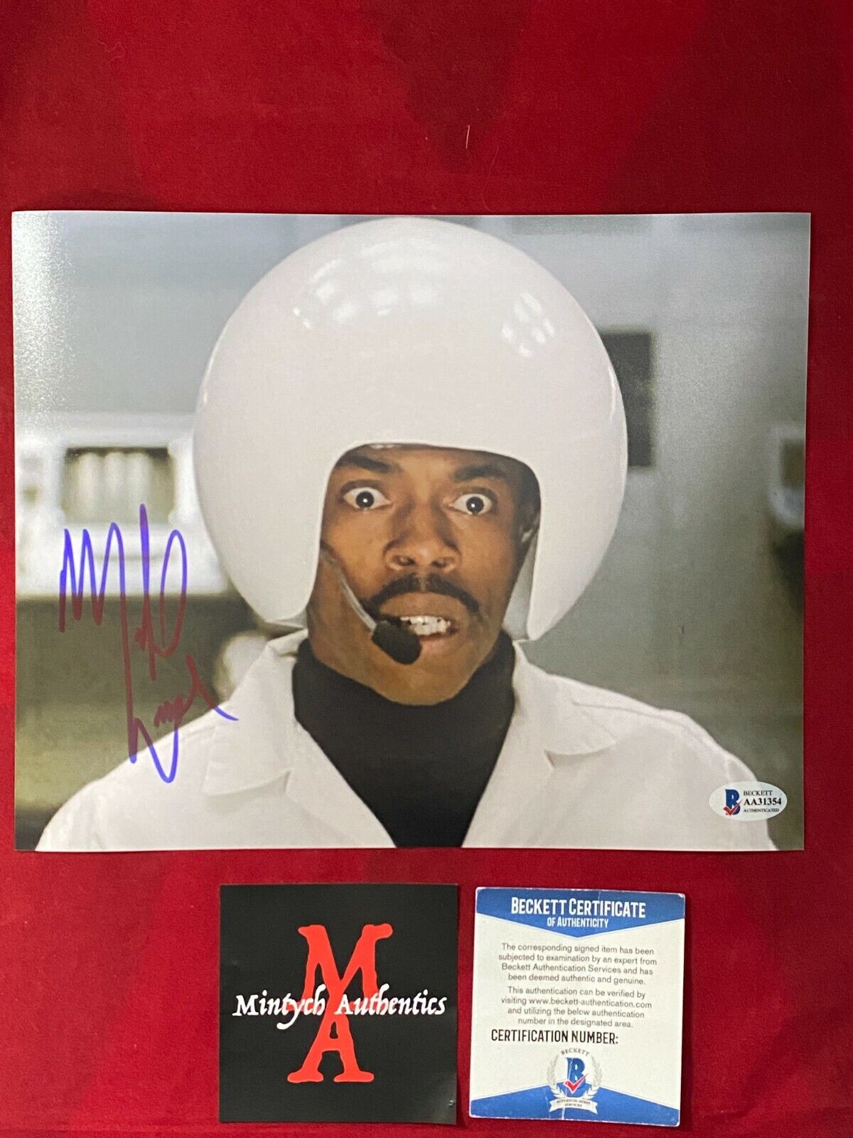 MICHAEL WINSLOW AUTOGRAPHED SIGNED 8x10 Photo Poster painting! SPACEBALLS! BECKETT COA!