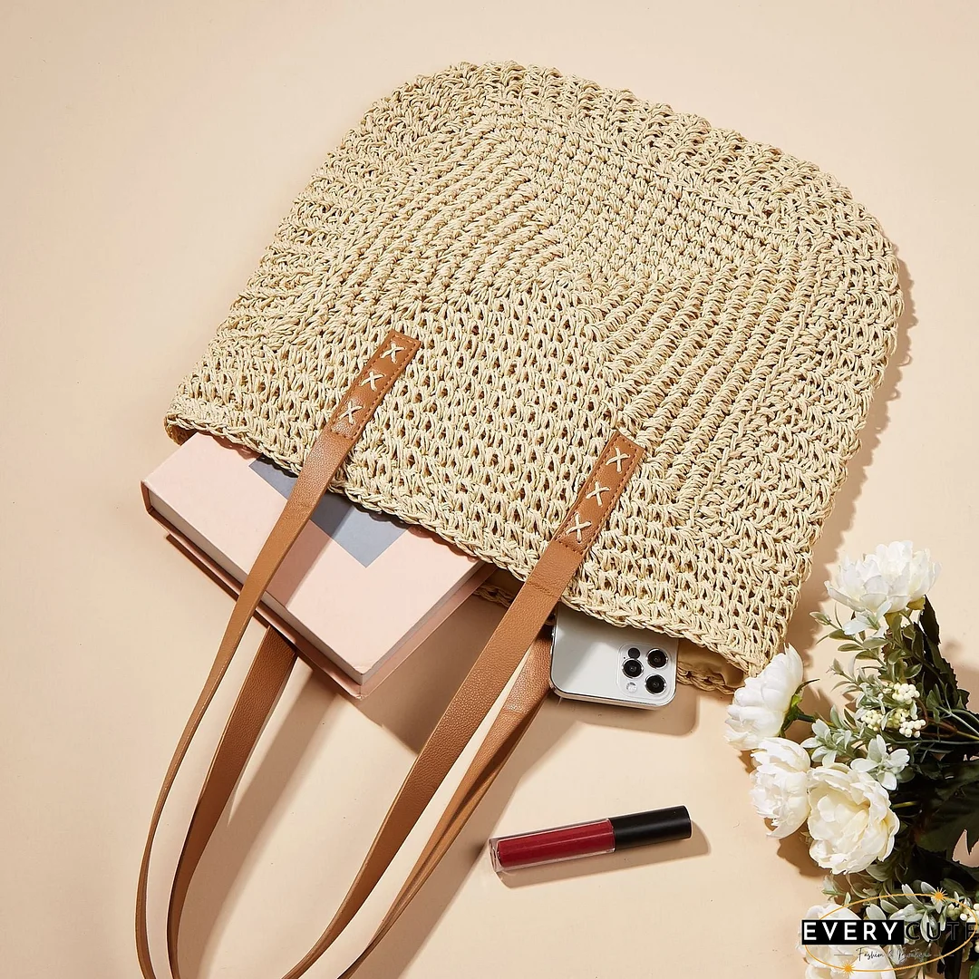 Straw Woven Bag Shoulder Woven Bag