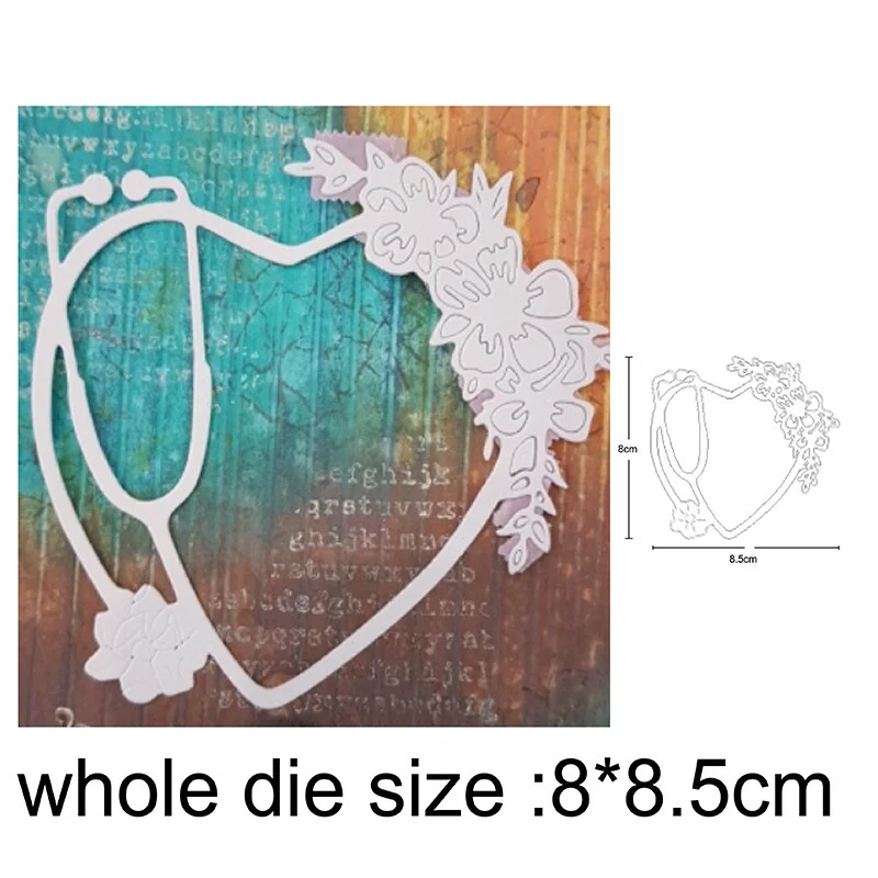 Craft Dies Metal Cutting Dies Cut Die Doctor Nurse Uniform Scrapbooking Dies Craft Paper Knife Mould Blade Punch Steencils Gift