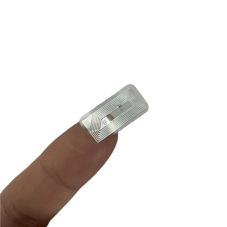 Clear 10x20mm Micro NFC Tag for small items insert