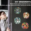 6Pcs Weihnachtskatze - 5d DIY Handwerk Aufkleber Magnet