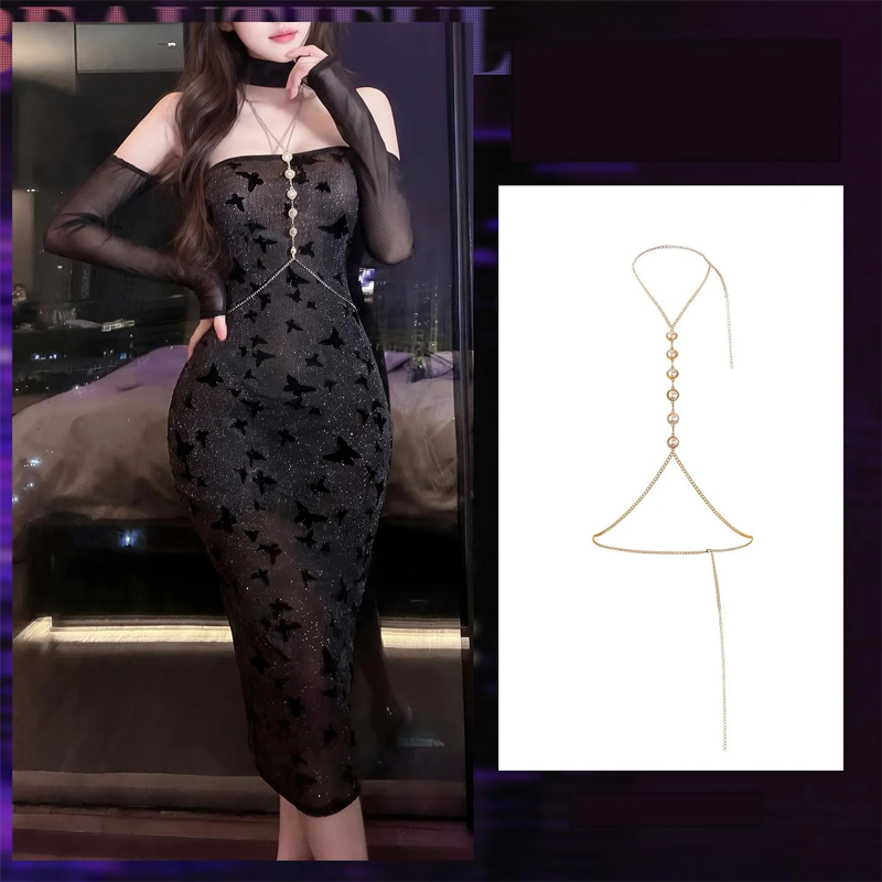 Lovingerie - Night Desire Butterfly Shadow Slit See-through Sexy Lingerie