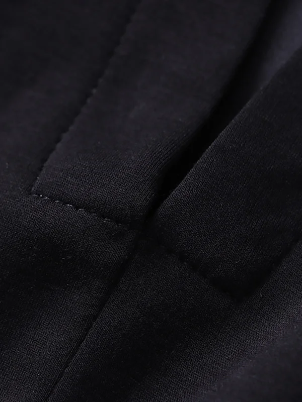 Loose Sleeveless Split-Joint Solid Color V-Neck Vest Top