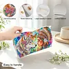 Boho Maiden And Wolf DIY Diamond Painting PU Tissue Holder Box