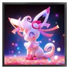 Pok&eacute;mon Eevee-11CT Stamped Cross Stitch 40*40cm/15.75*15.75in