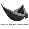 Camping Hammock Breathable Ultralight 2 Person Hammock for Travel Hiking Garden