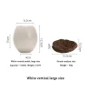 Eggshell Shaped Ceramic Bowl, Oval irregular Opening Tableware, Creative And Distinctive Restaurant Tableware