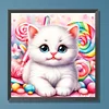 Diamond Painting-DIY Full Round Drill Love Cat