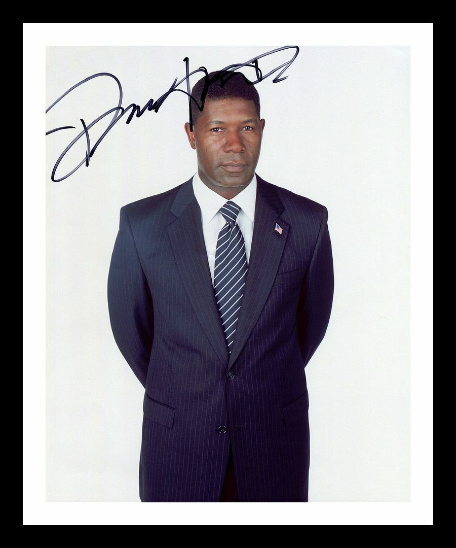 Dennis Haysbert - David Palmer - 24 Autographed Signed & Framed Photo Poster painting