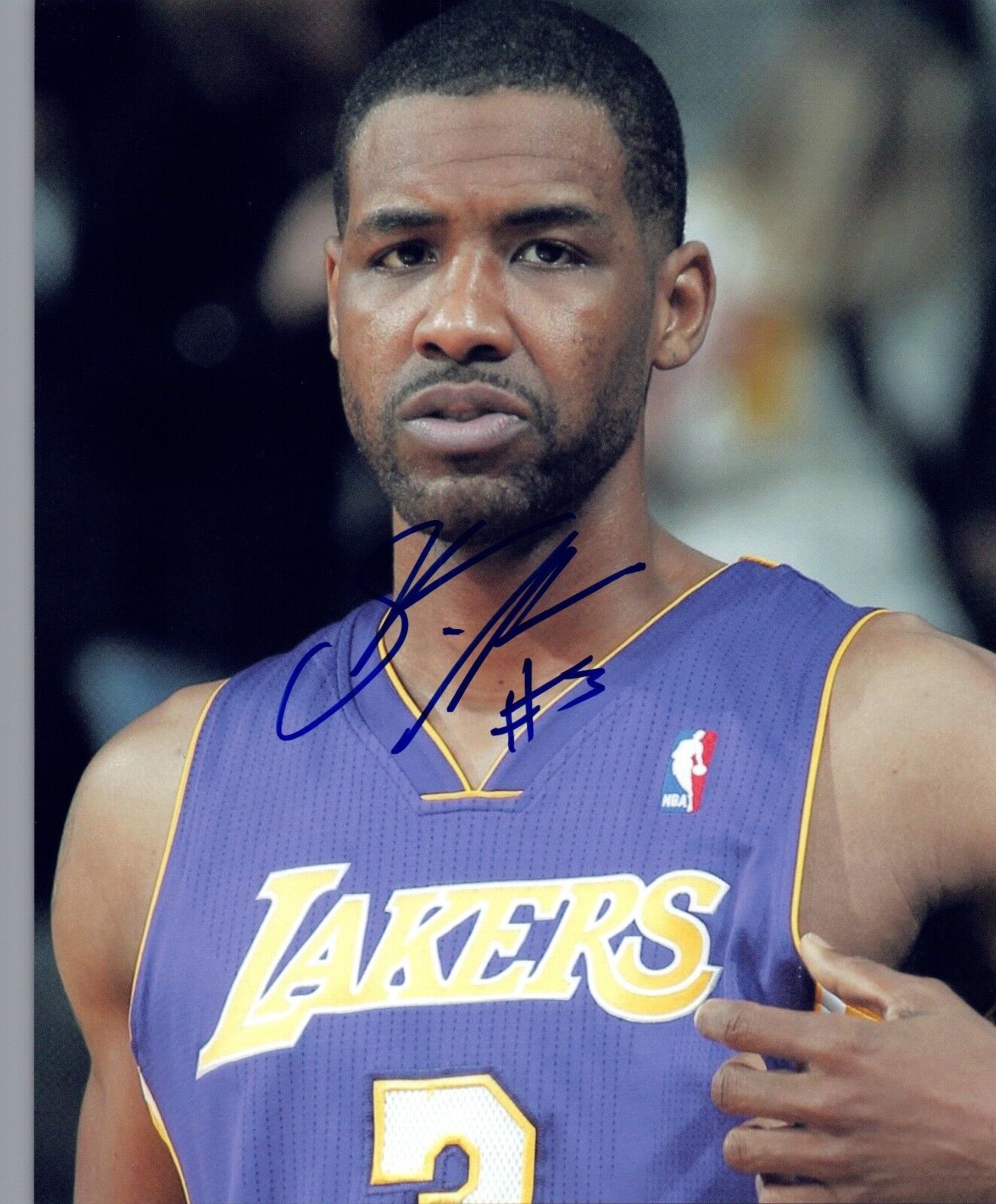 Shawne Williams Signed Autographed 8x10 Photo Poster painting LOS ANGELES LAKERS COA AB