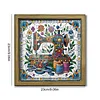 Cadeau romantique : kits de peinture en diamant partiel en forme de 5D DIY avec cadre en bois, kits d&rsquo;art en diamants &agrave; points, perceuse simple face d