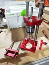 Multifunctional bracket, vertical drilling tool, aluminum profile drilling aid