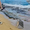 Stainless Steel Sand Screen Collapsible Beach Sand Scoop Shovel Shell Shovel