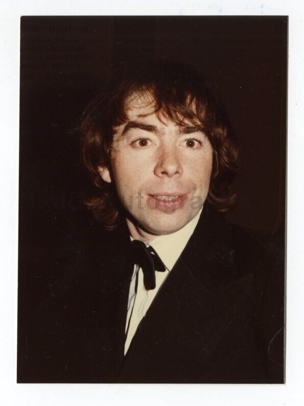 Andrew Lloyd Webber - 1983 Tony Awards - Candid Photo Poster paintinggraph by Peter Warrack