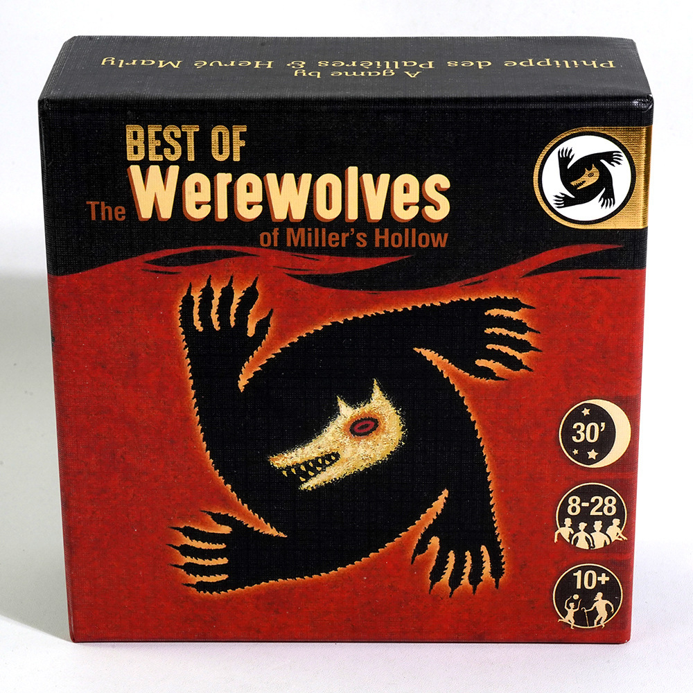 Ultimate Miller's Hollow Werewolves Game Cards - Epic One Night Adventure
