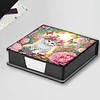 Kitty Pu DIY 5D Diamantmalerei-Notizbox (160 leere Notizbl&ouml;cke) f&uuml;r das B&uuml;rohaus