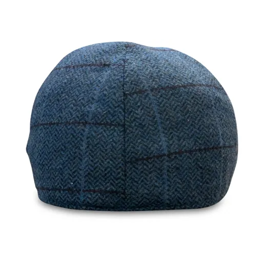 Hatsfashion-The Bourbon   Cap - Royal Rye Plaid