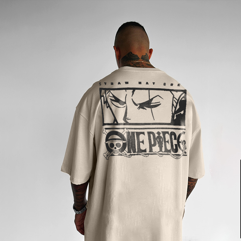 ONE PIECE - UNISEX OVERSIZED CASUAL T-SHIRT