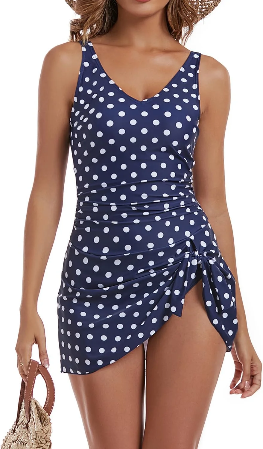 One Piece Swim Dress Swimsuits for Women