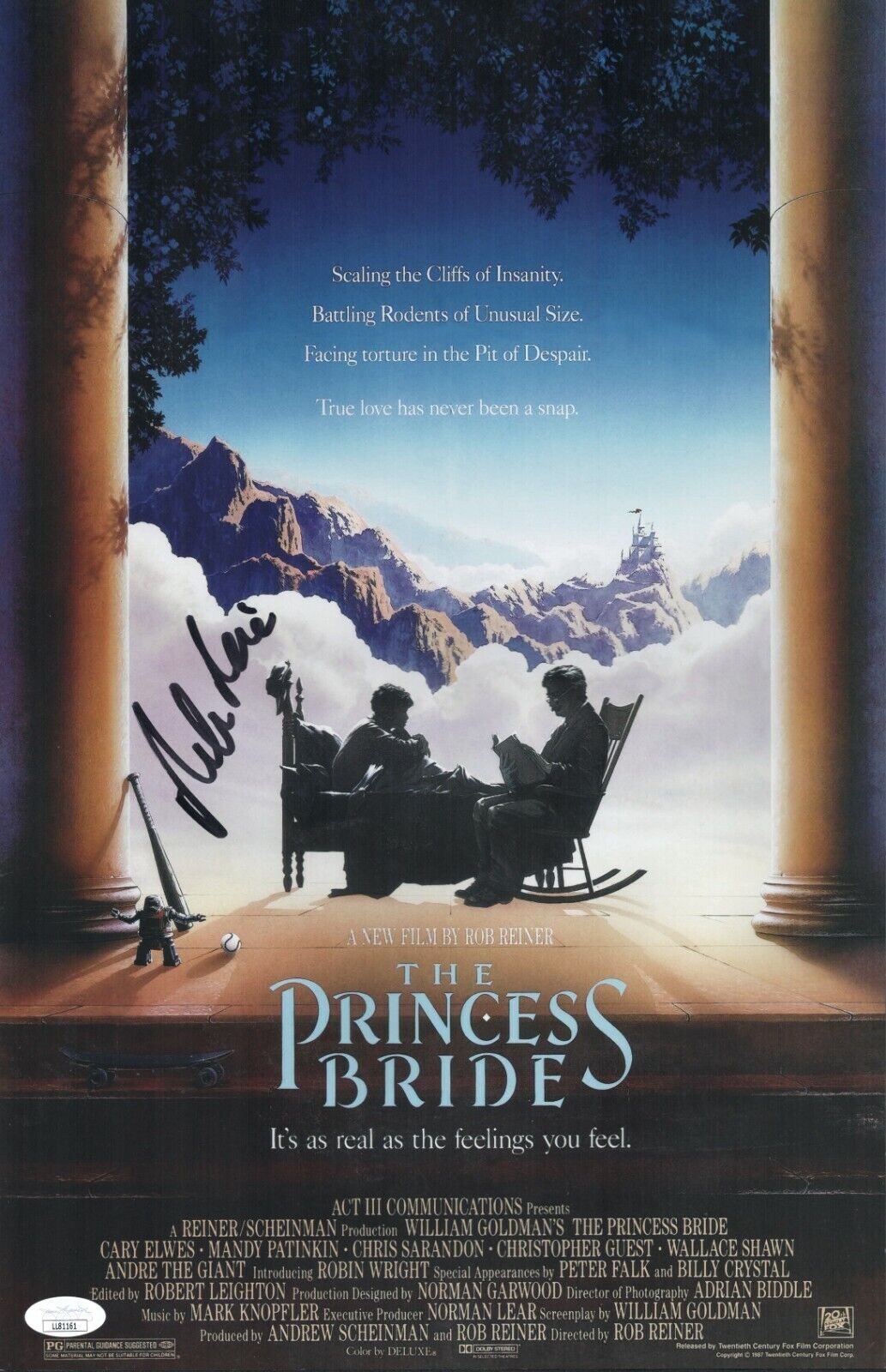 Rob Reiner Hand Signed 11x17 The Princess Bride Authentic Autograph JSA COA