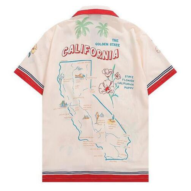 The Golden State California Sunshine Printed Custom Short Sleeve Shirts