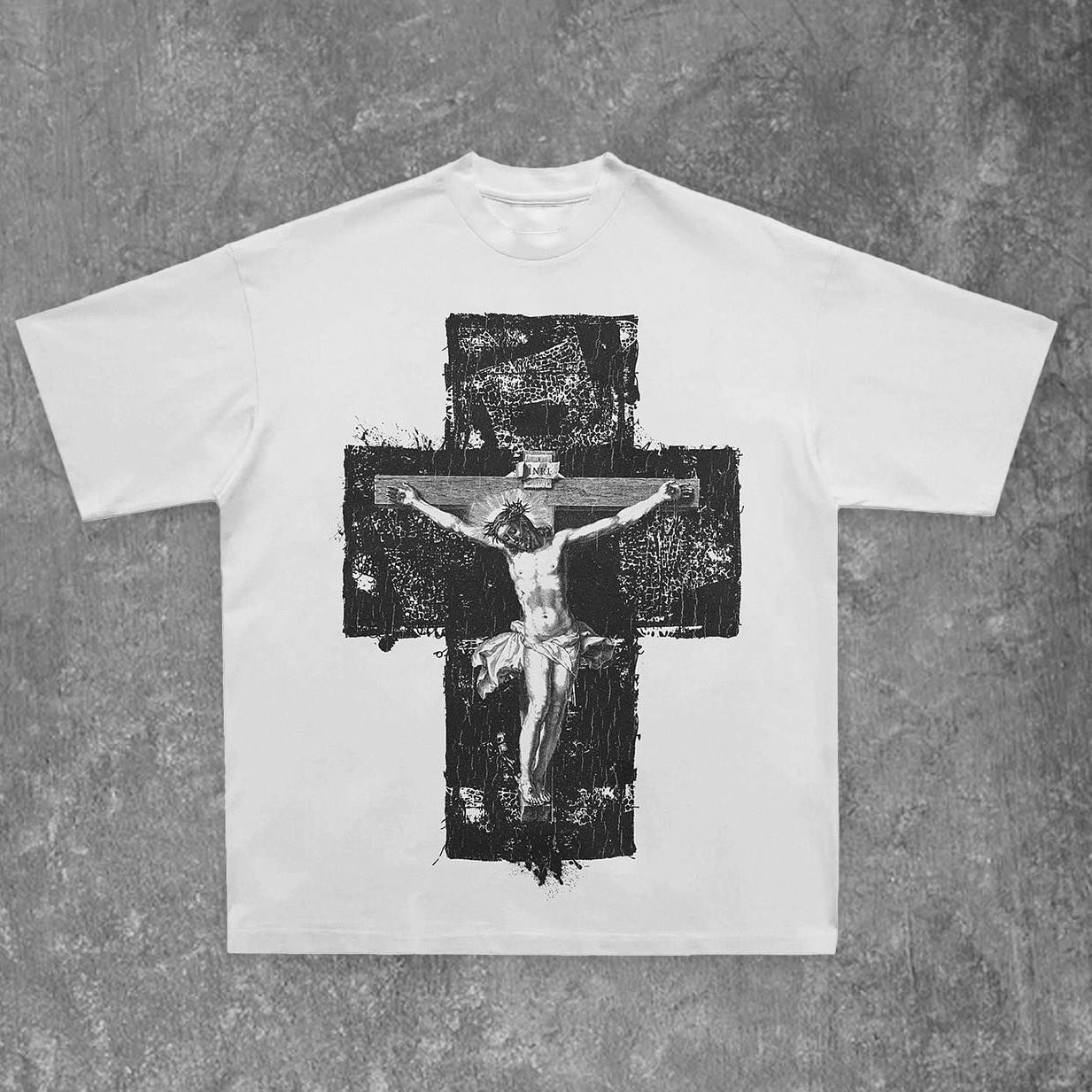 Sopula Vintage God Is The Only Hope Graphic Cotton Short Sleeve T-Shirt - Sopula｜Premium Graphic Tees & Graphic Clothing